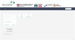 Desktop Screenshot of help.theservicepro.net